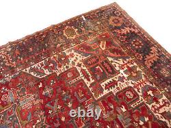 Extra Large Floral Style Wool 10X13 Semi Antique Oriental Rug Handmade Carpet