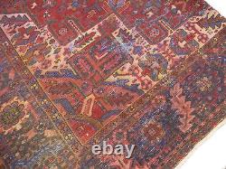 Extra Large Floral Style Wool 10X13 Semi Antique Oriental Rug Handmade Carpet