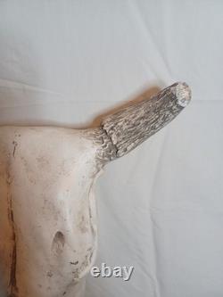 Extra Large Longhorn Cow Skull Wall Hanging Sculpture Bull Horns, Western