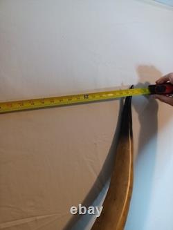 Extra Large Longhorn Cow Skull Wall Hanging Sculpture Bull Horns, Western