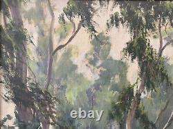 Fine Antique Old California Plein Air Landscape Oil Painting, ADDISON JOHNSON