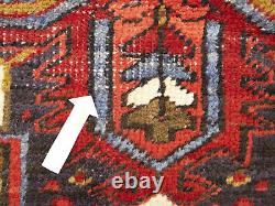 Floral Style Wool Extra Large 10X13 Semi Antique Oriental Rug Handmade Carpet