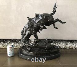 Frederic Remington Wicked Pony Regular Full Size Reproduction Sculpture Bust