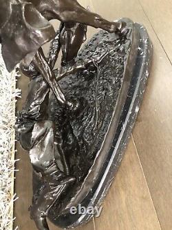 Frederic Remington Wicked Pony Regular Full Size Reproduction Sculpture Bust