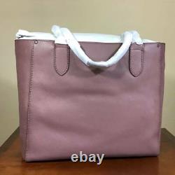Frye Olivia Large Italian Leather Tote Shoulder Bag Handbag Amethyst $378 NWT