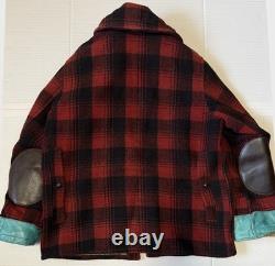 GREAT WESTERN SPORTSWEAR Vintage 40's Buffalo Plaid Mackinaw Jacket X-Large