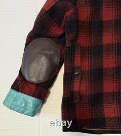 GREAT WESTERN SPORTSWEAR Vintage 40's Buffalo Plaid Mackinaw Jacket X-Large