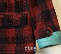 GREAT WESTERN SPORTSWEAR Vintage 40's Buffalo Plaid Mackinaw Jacket X-Large
