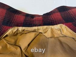 GREAT WESTERN SPORTSWEAR Vintage 40's Buffalo Plaid Mackinaw Jacket X-Large