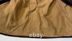 GREAT WESTERN SPORTSWEAR Vintage 40's Buffalo Plaid Mackinaw Jacket X-Large
