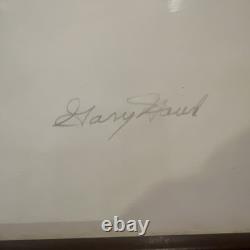 Gary Hawk Signed And Numbered Lithograph Iola Free Public Library