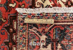 Geometric Vintage Traditional Large 8X11 Heriz Serapi Rug Farmhouse Boho Carpet