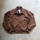 H BAR C 60s Mustang Western Jacket Brown Polyester Cotton Size L Vintage #FJ ZEA