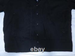 H BAR C Western Jacket L Black Embroidered Bolero