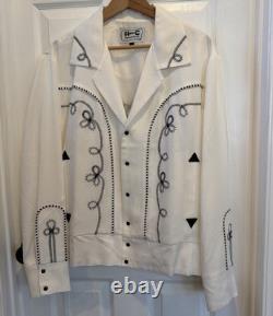 H Bar C, Bolero Western Rayon Gabardine Jacket! Never Worn