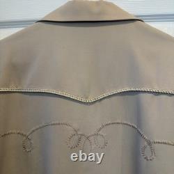 H Bar C, Bolero Western Rayon Gabardine Jacket! Never Worn