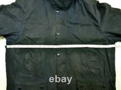 HOT VINTAGE Men's BARBOUR A105 BEDALE PARKA PLAID LINED GRAY WAXED Jacket C44 L