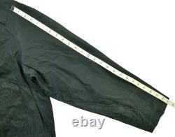 HOT VINTAGE Men's BARBOUR A105 BEDALE PARKA PLAID LINED GRAY WAXED Jacket C44 L