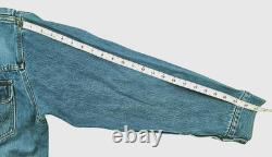 HOT VTG 50's REPRO Men's WRANGLER @ 111MJ SELVEDGE 6 Dots JACKET Denim Jeans L