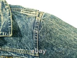 HOT VTG 50's REPRO Men's WRANGLER @ 11MJ SANFORIZE 12 Dots DENIM JACKET Jeans L