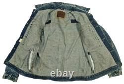 HOT VTG 50's REPRO Men's WRANGLER @ 11MJ SANFORIZE 12 Dots DENIM JACKET Jeans L