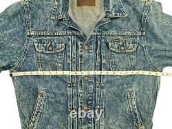 HOT VTG 50's REPRO Men's WRANGLER @ 11MJ SANFORIZE 12 Dots DENIM JACKET Jeans L