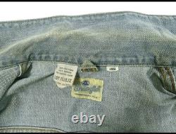 HOT VTG 50's REPRO Men's WRANGLER @ 11MJZ WESTERN Zipper JACKET Denim L (Fit M)