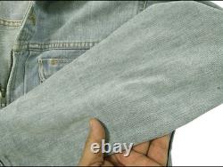 HOT VTG 50's REPRO Men's WRANGLER @ 11MJZ WESTERN Zipper JACKET Denim L (Fit M)