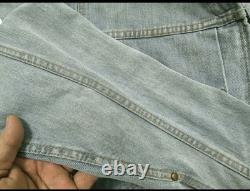 HOT VTG 50's REPRO Men's WRANGLER @ 11MJZ WESTERN Zipper JACKET Denim L (Fit M)