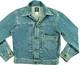 HOT VTG 90's Men LEE 0412 SANFORIZED TRUCKER 1 Pck Denim JACKET Jeans L (Fit M)
