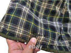 HOT VTG Men's BARBOUR A150 BEAUFORT PARKA LINED OLIVE WAXED COAT Jacket C44 L-XL