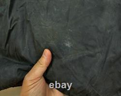 HOT VTG Men's BARBOUR A196 BEAUFORT PARKA LINED GRAY WAXED COAT Jacket C44 or L