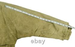 HOT VTG Men's FILSON 61N HUNTING PARKA WOOL LINING KHAKI WAXED COAT Jacket 44 L