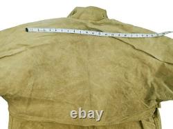 HOT VTG Men's FILSON 61N HUNTING PARKA WOOL LINING KHAKI WAXED COAT Jacket 44 L