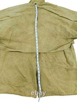 HOT VTG Men's FILSON 61N HUNTING PARKA WOOL LINING KHAKI WAXED COAT Jacket 44 L