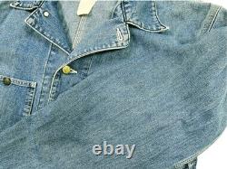 HOT VTG Men's LEE 0412 REPRO SANFORIZED CHORE WORKWEAR SCOVILL JP Denim JACKET L
