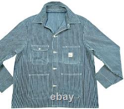 HOT VTG USA Men POINTER BRAND CHORE BARN WORKWEAR HICKORY Denim JACKET Jeans XL HOT VTG USA Men POINTER BRAND CHORE BARN WORKWEAR HICKORY Denim JACKET Jeans XL