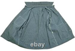 HOT VTG USA Men POINTER BRAND CHORE BARN WORKWEAR HICKORY Denim JACKET Jeans XL