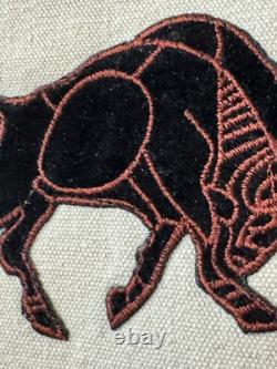 Handmade Embroidered Vest Bison Bull Western Ranch Men Women Country Indian 2xl