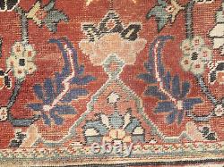 Handmade Floral Style Large 9X12 Medallion Semi Antique Oriental Rug Wool Carpet