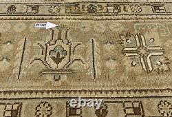 Handmade Large Floral Classic Design 9X12 Semi Antique Oriental Rug Wool Carpet