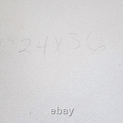 Jon Birdsong Original Watercolor Painting Autumn Landscape Adobe House Leaves