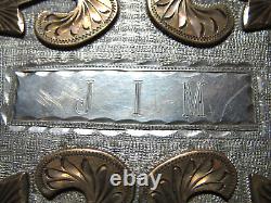 LARGE CUSTOM WESTERN JIM NAME COWBOY BELT BUCKLE! VINTAGE! RARE! HANDMADE! 1970s