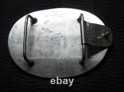 LARGE CUSTOM WESTERN JIM NAME COWBOY BELT BUCKLE! VINTAGE! RARE! HANDMADE! 1970s LARGE CUSTOM WESTERN JIM NAME COWBOY BELT BUCKLE! VINTAGE! RARE! HANDMADE! 1970s