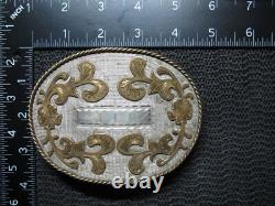 LARGE CUSTOM WESTERN JIM NAME COWBOY BELT BUCKLE! VINTAGE! RARE! HANDMADE! 1970s