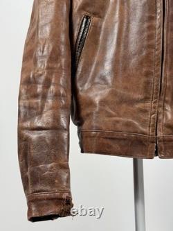 LEATHER 1930s Horsehide German jacket antique M-L
