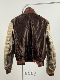 LEATHER 1930s Horsehide German jacket antique M-L