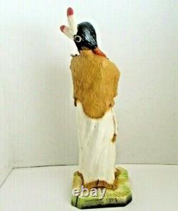 Large 18 Universal Statuary Sculpture 1981 Vtg Collectible Western Statue #398