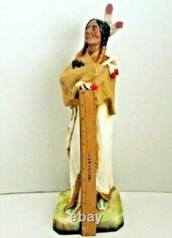 Large 18 Universal Statuary Sculpture 1981 Vtg Collectible Western Statue #398