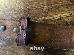 Large Alexander Kalifano Sterling Silver Belt Buckle Horsehair 38-391.25.75